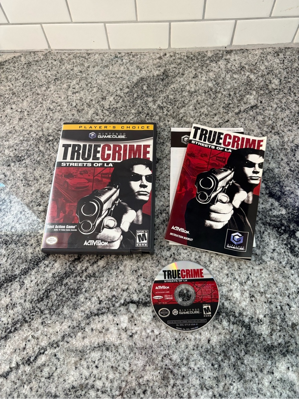 True Crime Streets of LA GameCube Complete